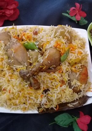 A picture of Chicken Yakhni Pillaw.