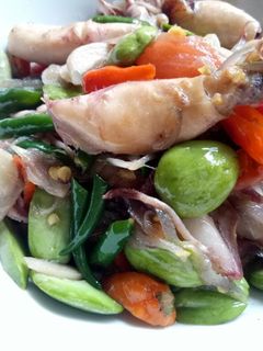 Foto resep Cumi pete cabe ijo