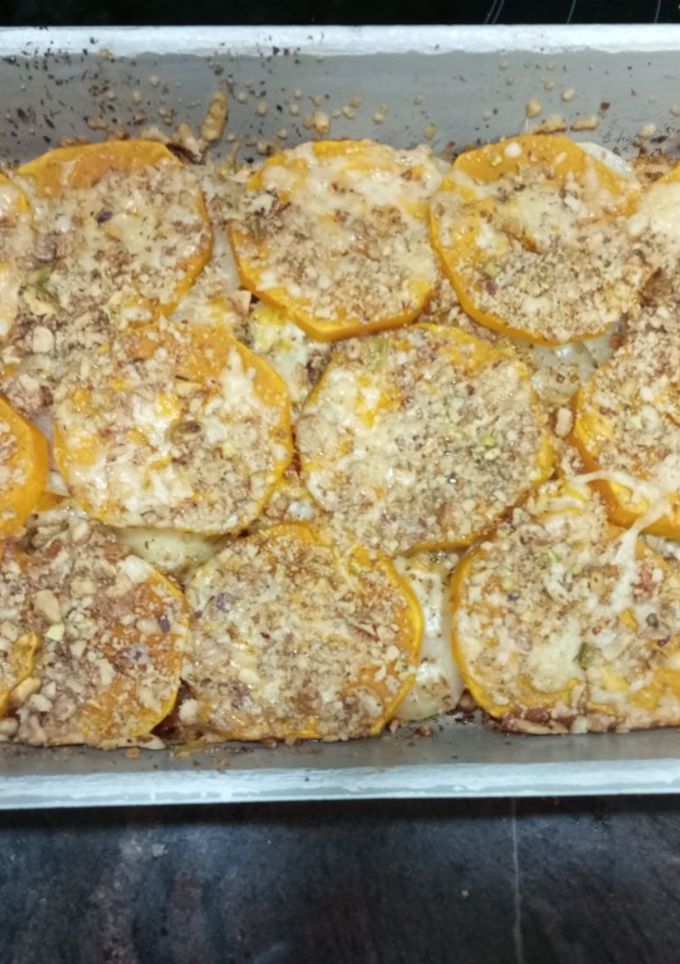 Una foto de Calabaza al horno