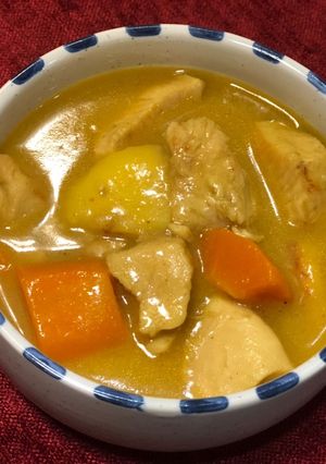Hình của món Cà Ri Ức Gà cho Bé.