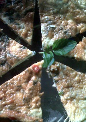 Foto resep dadar bayam cepat saji