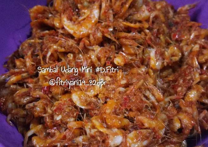 🦐Sambal Udang mini ala Dapur Fitri 🦐