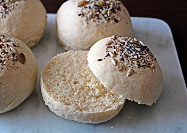 Panecillos vegano de hamburguesa