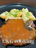 Σάλτσα Carolina Gold BBQ για χοιρινές μπριζόλες C&G