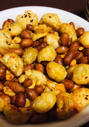 A picture of Farali chatpata makhana.