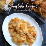 Crunchy Cornflake Cookies #homemadebylita