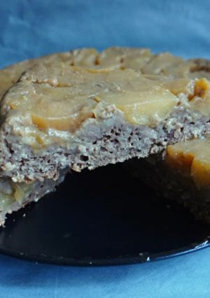 Une photo de Cake tatin pomme-châtaigne