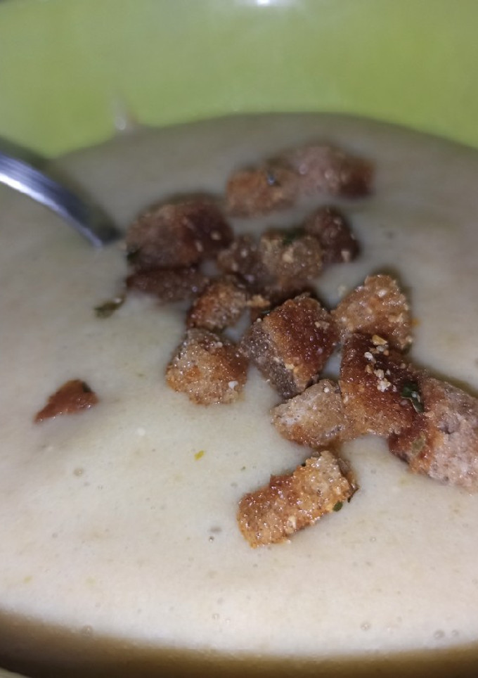 Una foto de Crema de apio