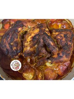 صورة لوصفة صينية خضار مع دجاج