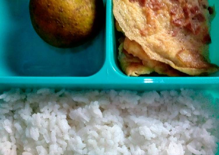 Omlet bekal anak