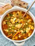 Vegetable and Chickpea Soup