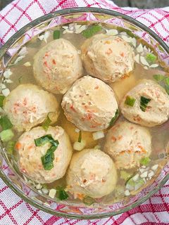 Foto resep Sup Bola Ayam Wortel