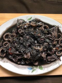 Foto resep Cumi - Cumi Bumbu Hitam