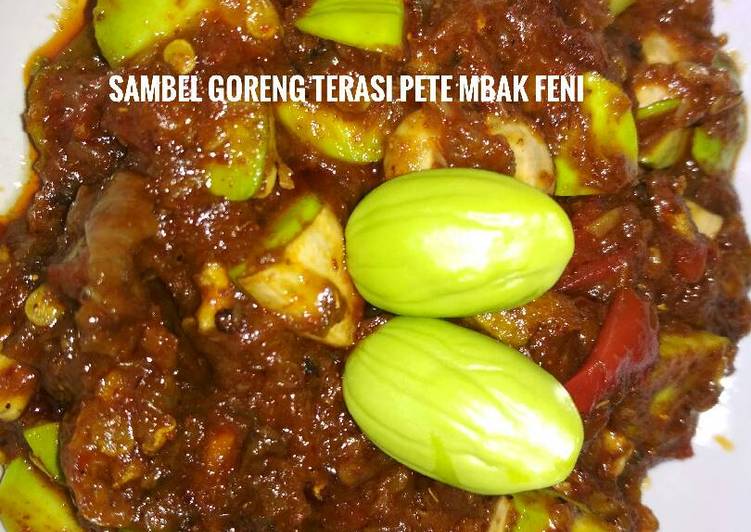 Sambel goreng terasi pete sederhana