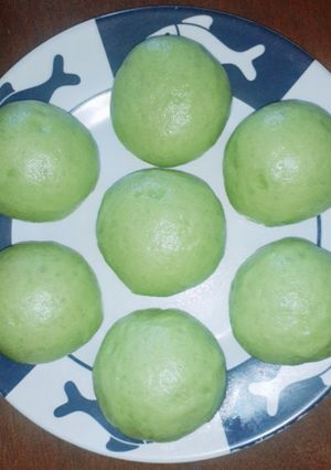 Foto resep Bakpao pandan coklat