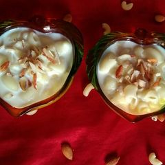 A picture of Macaroni kheer.