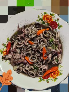 Foto resep Tumis Cumi Hitam