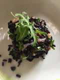 Venere (Black) Rice with Arugula and Salmon