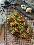 ☆Pizza d’Halloween aux Champignons☆