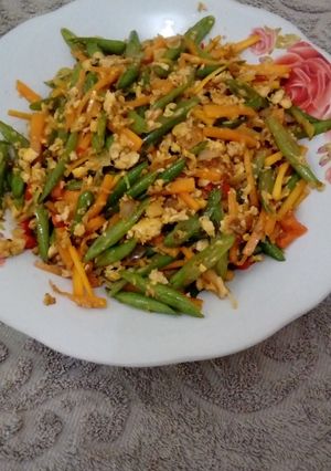Foto resep Orak arik buncis telur