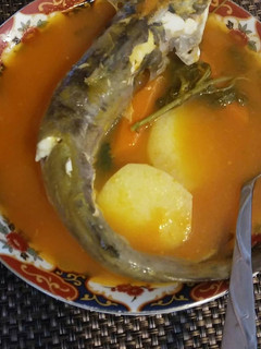 Una foto de Caldo de pescado