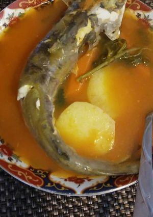 Una foto de Caldo de pescado
