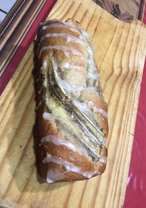 Una foto de Budín de banana en licuadora