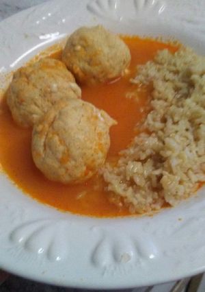 Una foto de Albóndigas rellenas de queso