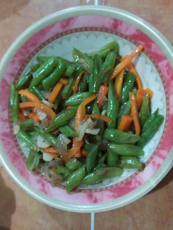 Cara Mudah Menyiapkan Resep Tumis buncis wortel (Non Msg) yang Uenak Anti Ribet, Mantap Sekali