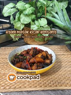 Gambar Ayam Masak Kicap Kentang