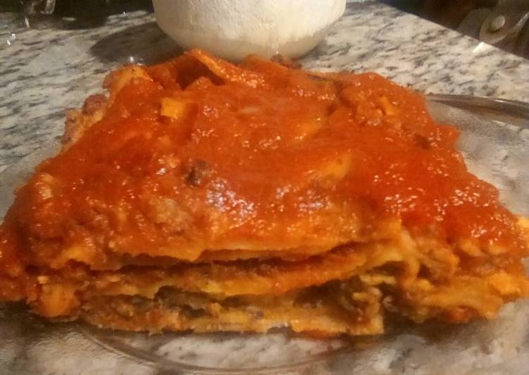 Easiest Way to Make Ultimate Mushroom Lasagna