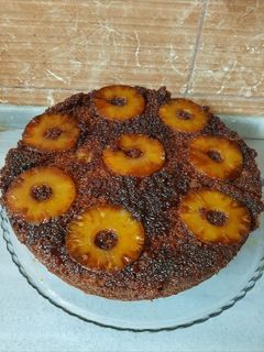 صورة لوصفة كيكة الاناناس