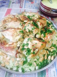 صورة لوصفة منسف اردني 👍🏻👍🏻