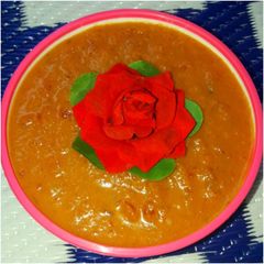 A picture of Tamatar gajar dahi mix chutney.