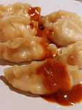 Gyozas de suquet de rape y gambas
