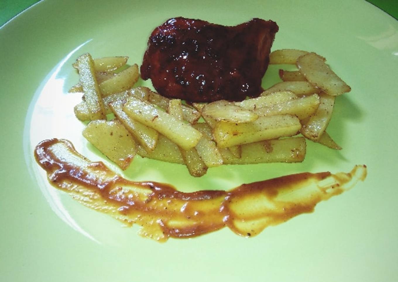 Ayam bakar rasa Steak ala caffe, so simple and delicious!