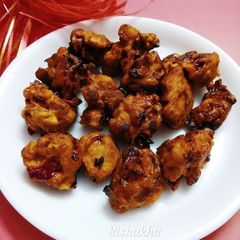 A picture of Peach Pakoda.