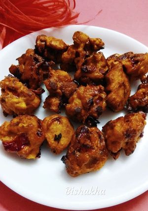 A picture of Peach Pakoda.