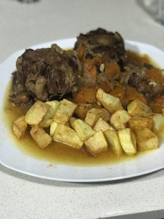 Una foto de Delicioso rabo de toro