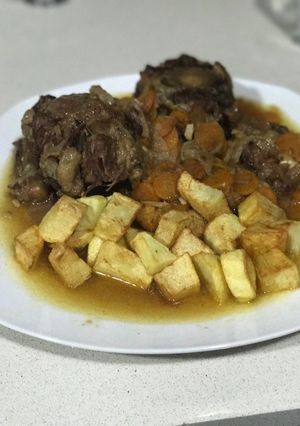 Una foto de Delicioso rabo de toro