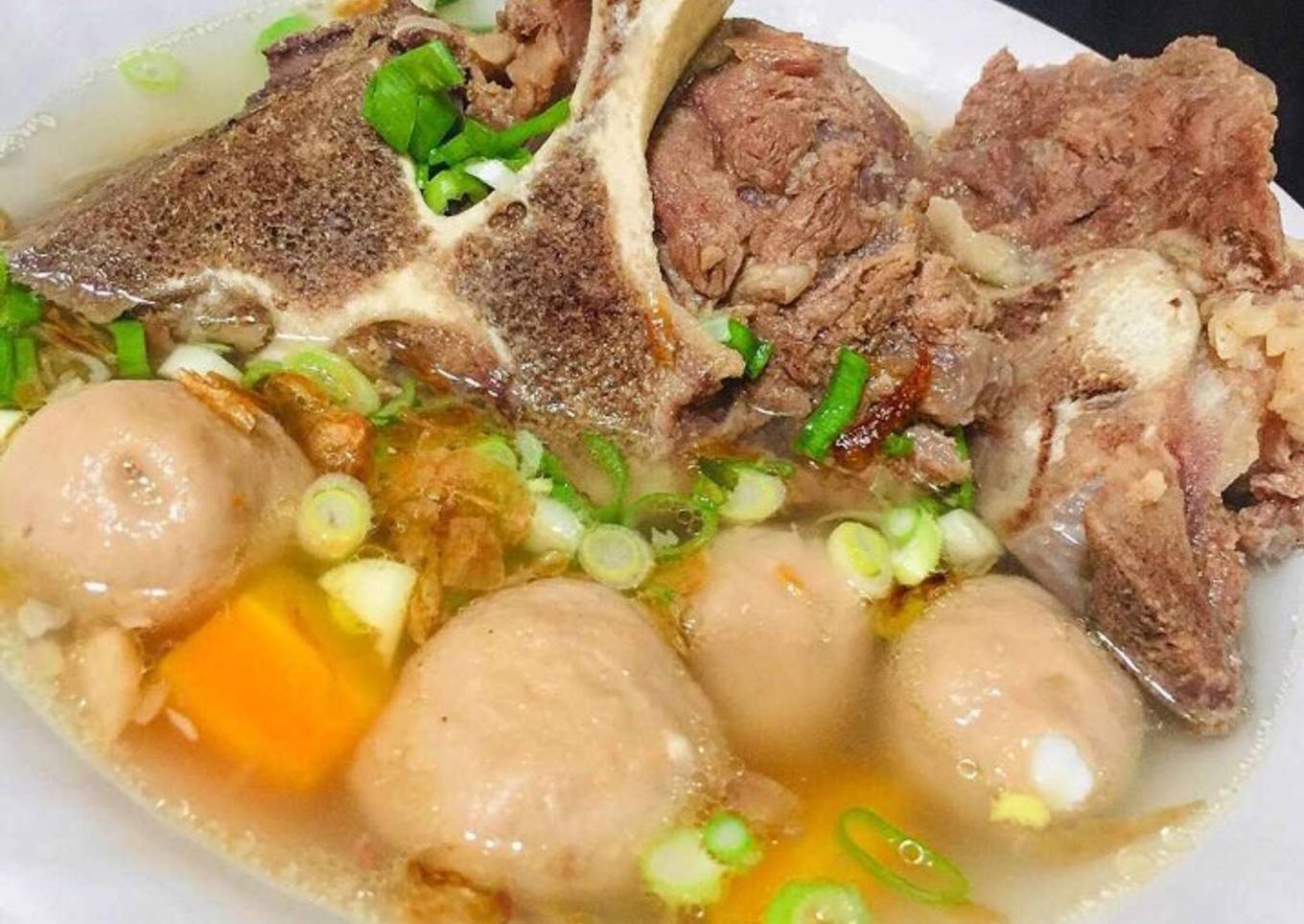 Sop tulang iga seger,enak,mudah dan tdk bau amis