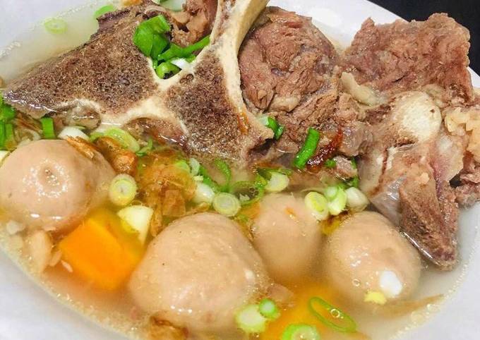 Resep Sop Tulang Iga Seger Enak Mudah Dan Tdk Bau Amis Oleh Maidah Rachmadona Cookpad