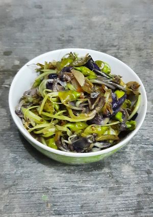 Foto resep Oseng kembang turi merah