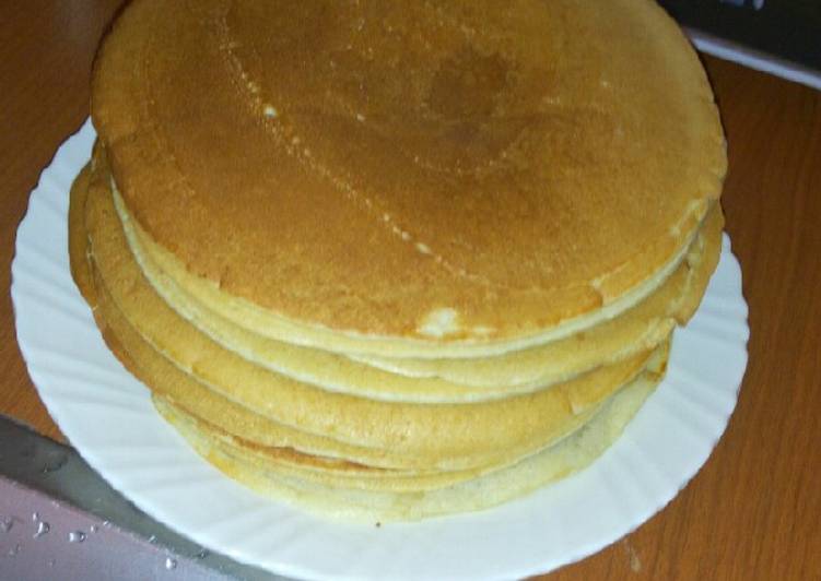 Recipe of Speedy Fluffy puffy pancakes