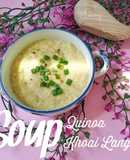 Soup quinoa khoai lang cho bé