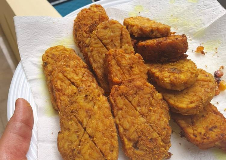 Tempe Goreng Kuning