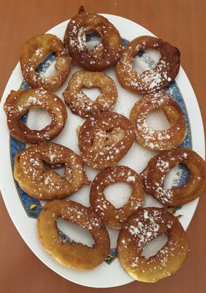 Una foto de Rosquillas fritas fáciles