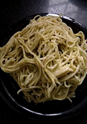 A picture of Basil Pesto Sesame Noodles.
