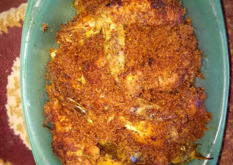 Rahasia Menghidangkan #5 resep terbaruku. Ayam goreng serundeng yang Menggugah Selera!