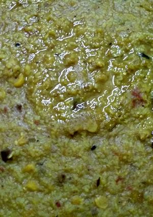 A picture of Khichdi for bhog prasad.